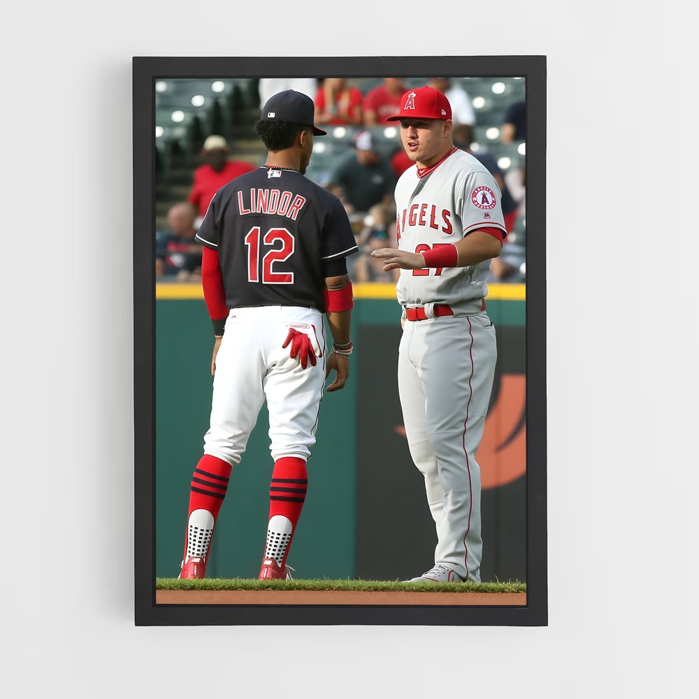 Poster La Converstation du Diamant – affiche Baseball (vue 2)